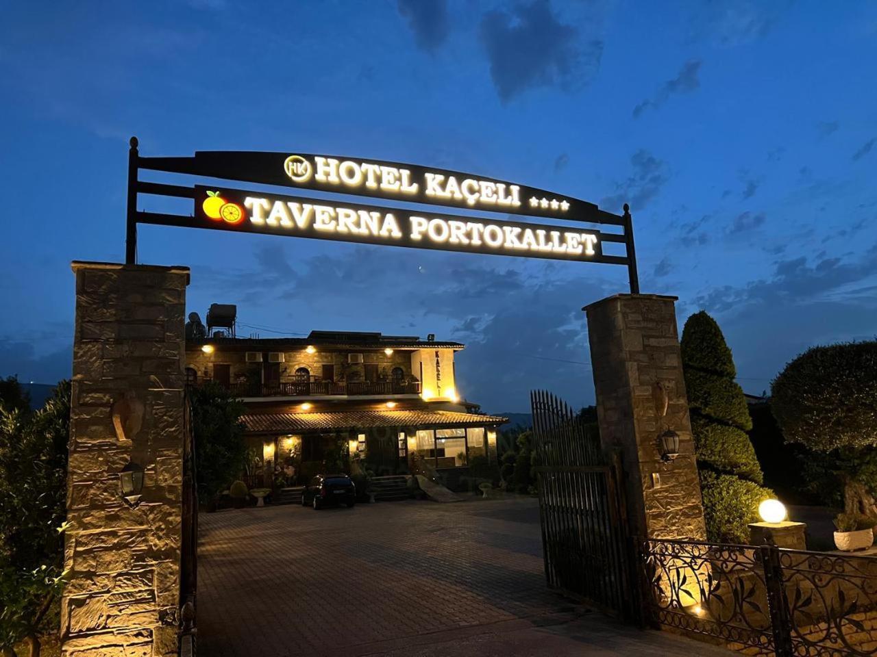 Hotel Kaceli Berat Exterior foto